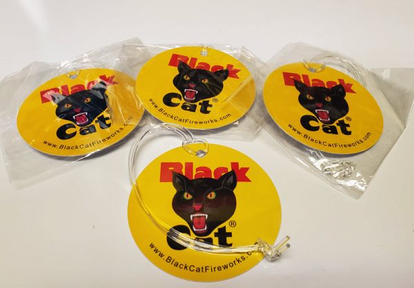 Black Cat Luggage Tags
