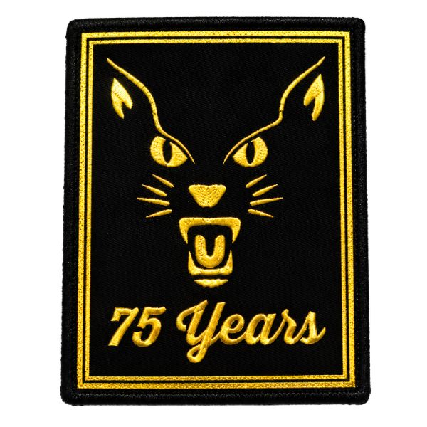 Black Cat® 75 Year Anniversary Patch (Set of 2)