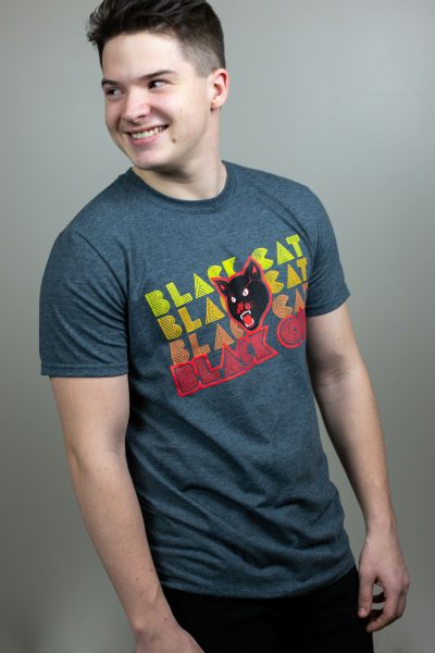 Black Cat Repeat T-Shirt
