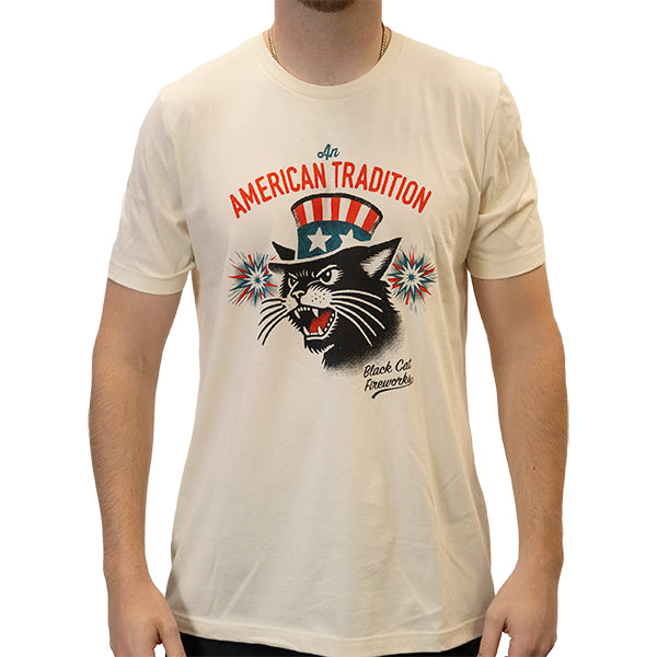 Black Cat® American Tradition T-Shirt-Natural