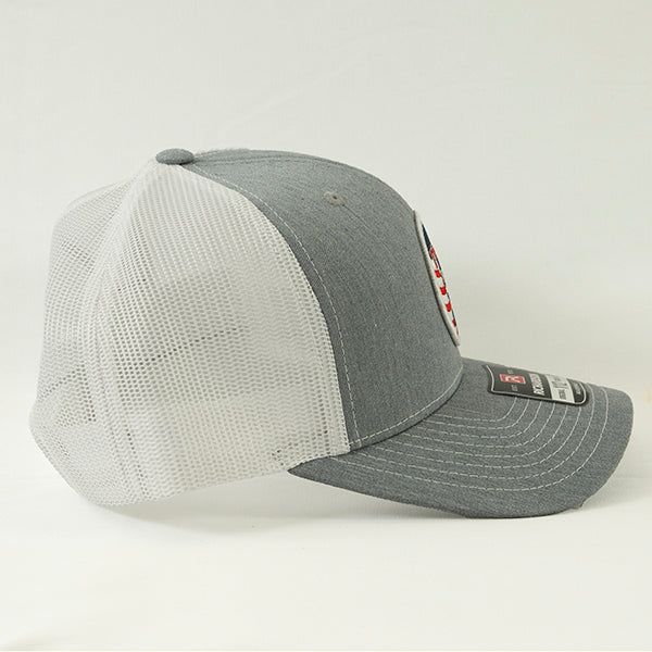 Black Cat® Logo Patriotic Richardson 112 Hat