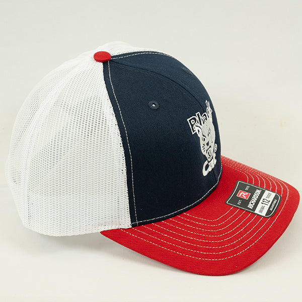Black Cat® Logo RWB Richardson 112 Hat