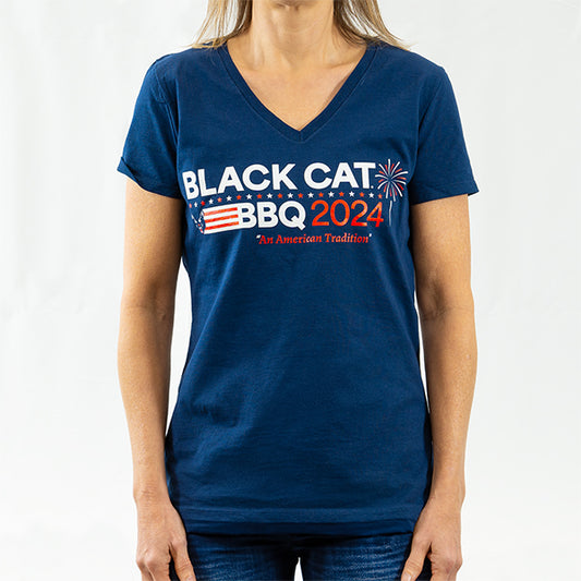 Black Cat® & BBQ Ladies T-Shirt
