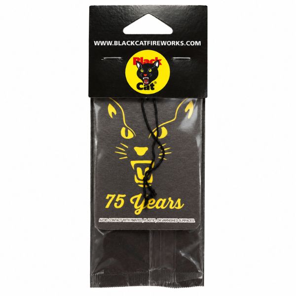 Black Cat® 75th Anniversary Car Air Freshener (Set of 2)