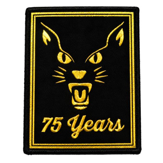 Black Cat® 75 Year Anniversary Patch (Set of 2)