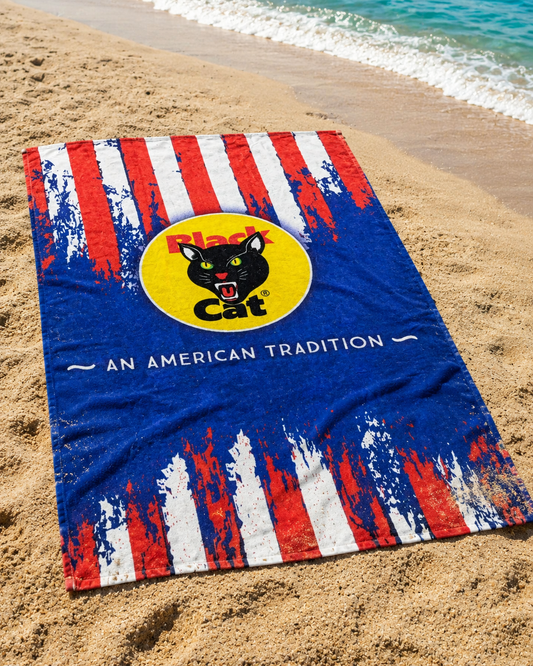 Black Cat® Patriotic Towel