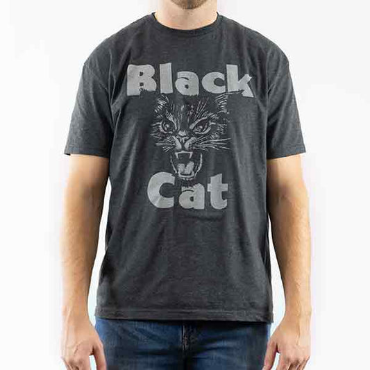 Black Cat® Pitch Black Mist Retro T-Shirt