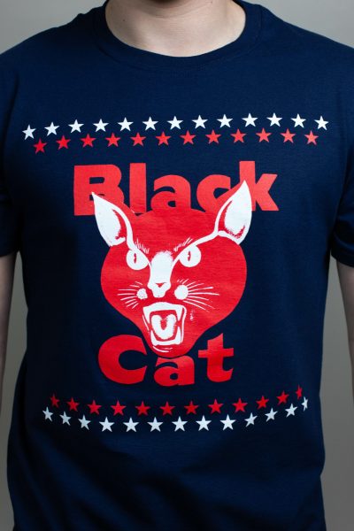 Black Cat Patriotic T-Shirt 2