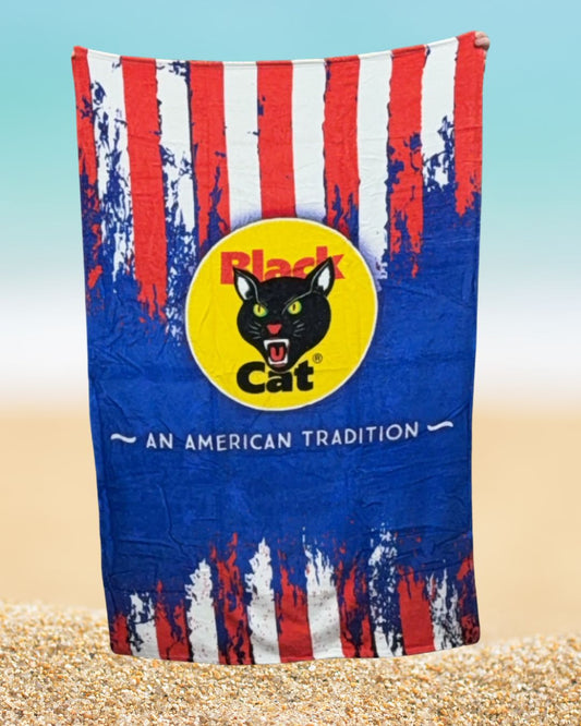 Black Cat® Patriotic Towel