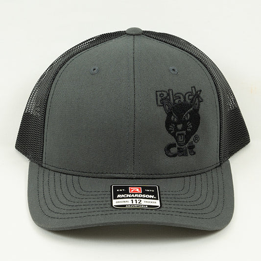 Black Cat® Logo Richardson 112 Hat